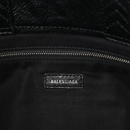 Balenciaga Agneau I Love Techno Supermarket Shopper L Black Multicolor 6 of 9