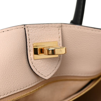 Louis Vuitton Calfskin Monogram On My Side MM Laurier Green Toffee Latte Beige 11 of 13