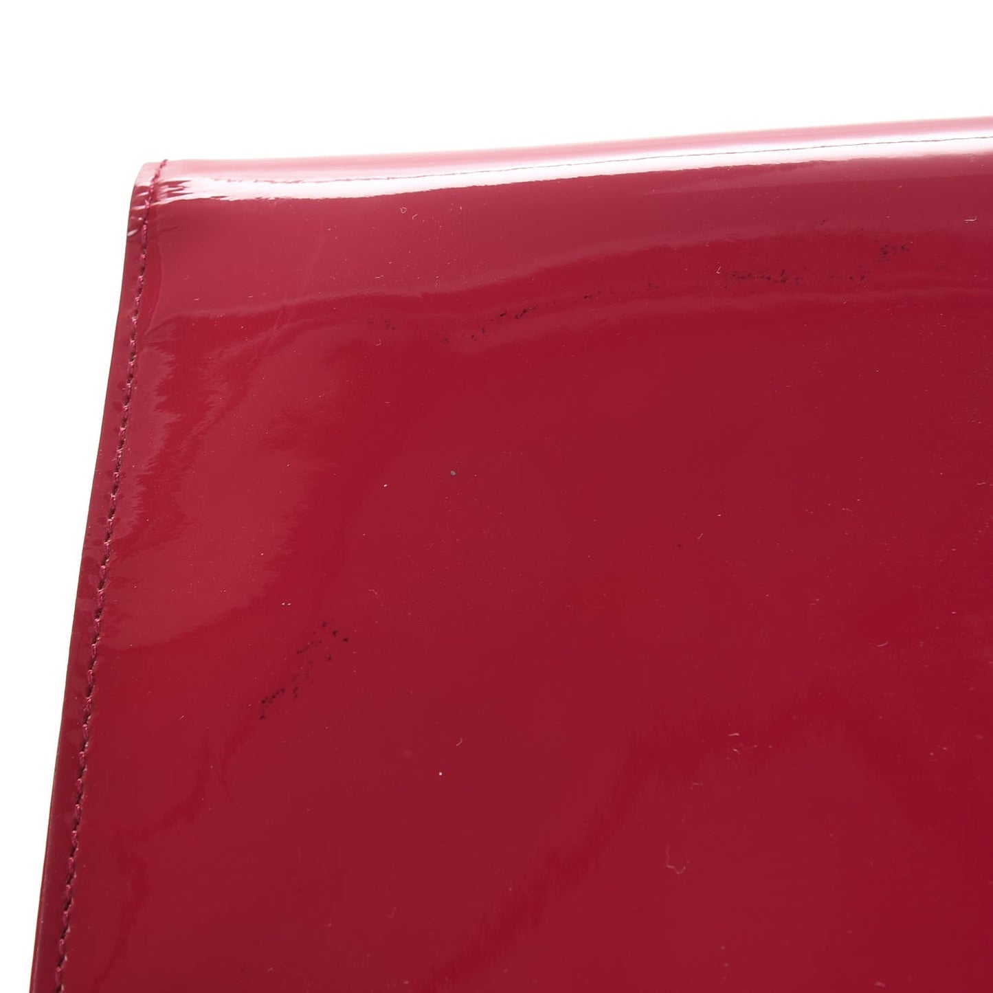 Patent Louise Clutch Rose Indien