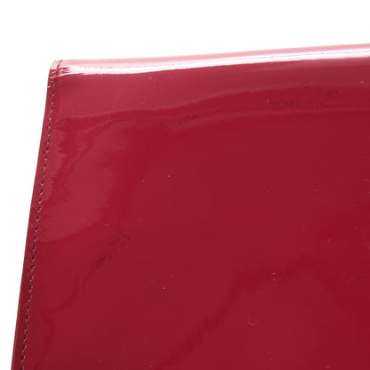Louis Vuitton Patent Louise Clutch Rose Indien 9 of 11