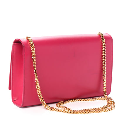 Saint Laurent Smooth Calfskin Medium Classic Monogram Kate Tassel Satchel Fuchsia 3 of 13