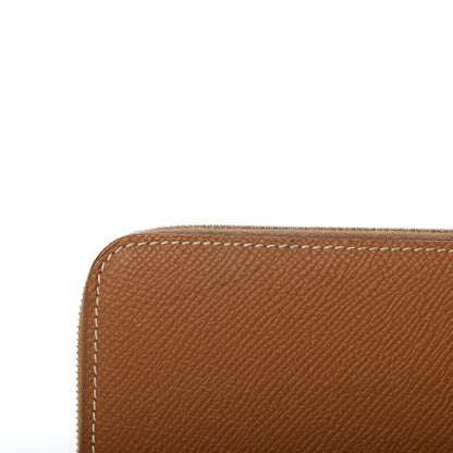Hermes Epsom Silk'In Wallet Gold Jaune De Naples 7 of 7