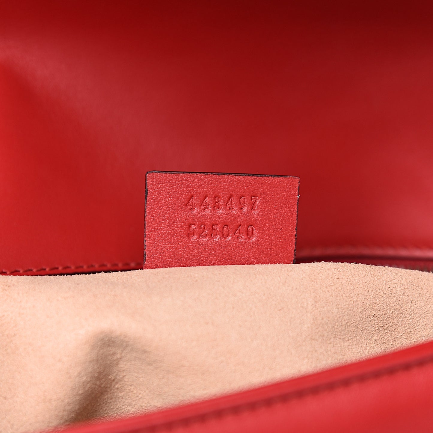 Calfskin Matelasse Small GG Marmont Shoulder Bag Hibiscus Red