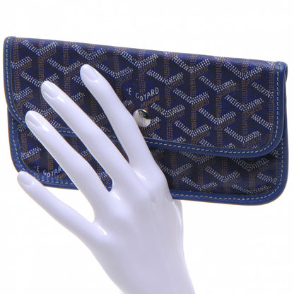 Goyard Goyardine Pouch Blue 2 of 7