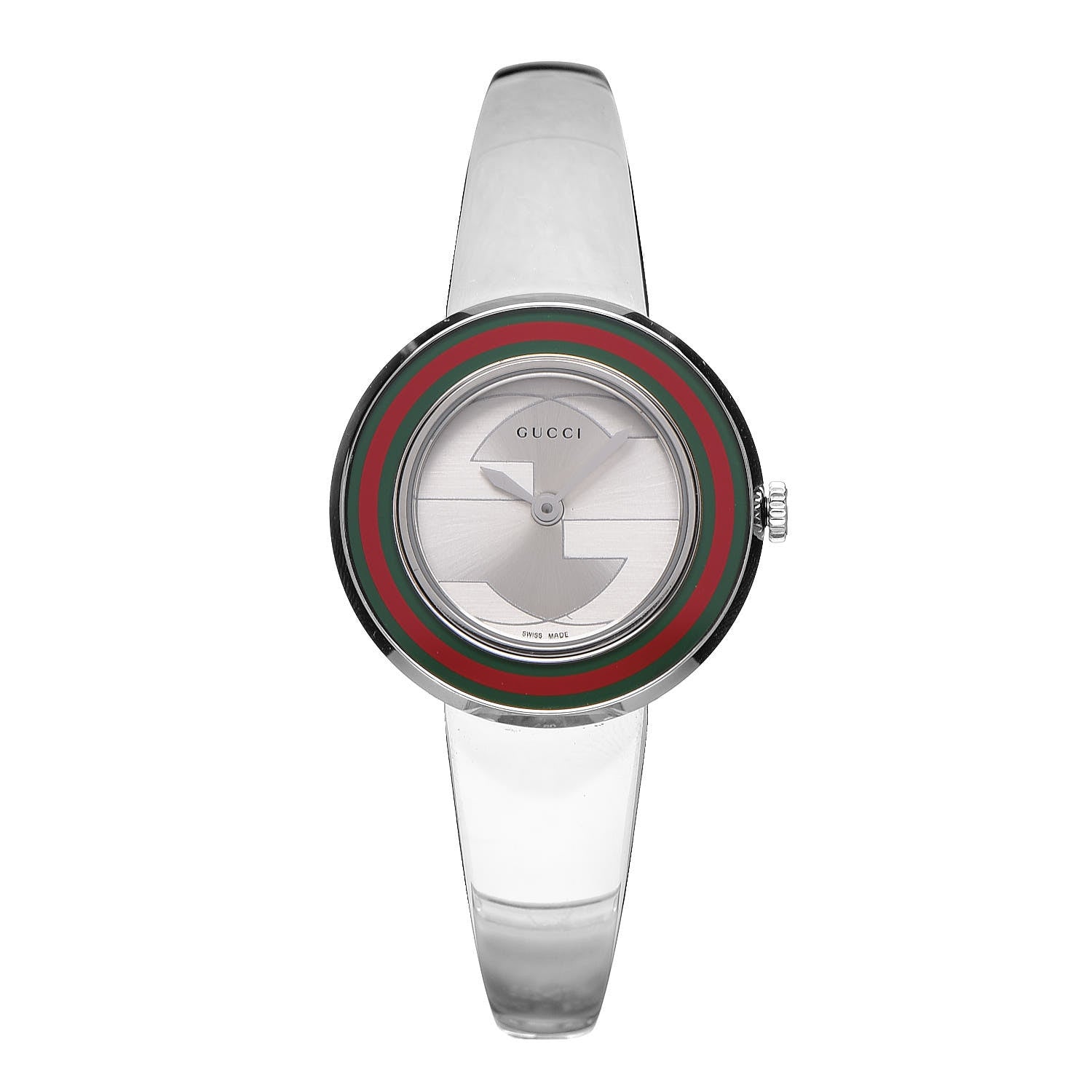 Gucci Stainless Steel 27mm U-Play Quartz Watch 1 of 9
