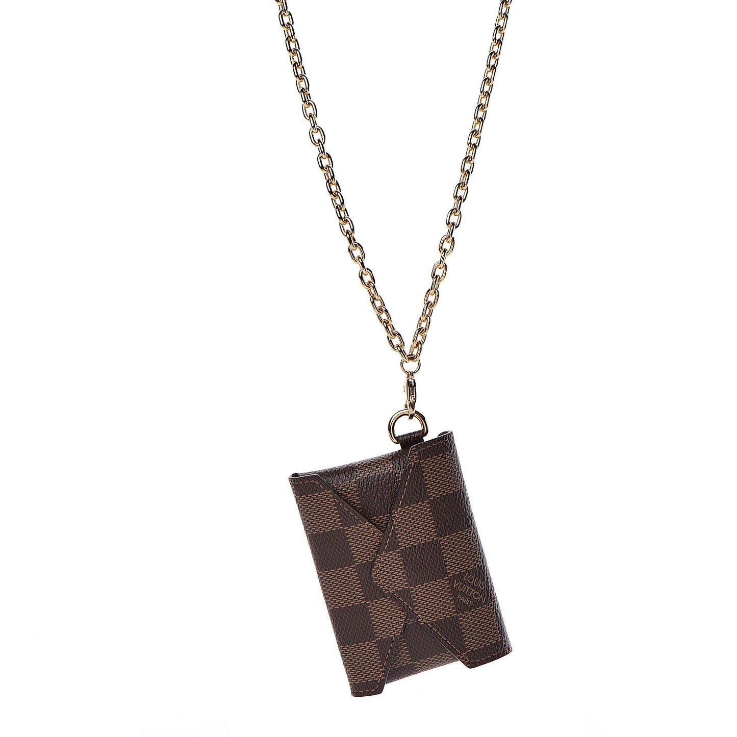 Damier Ebene Kirigami Necklace