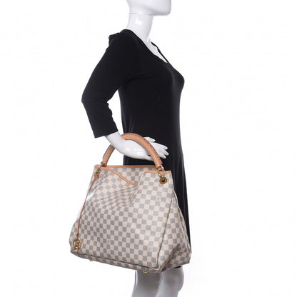 Louis Vuitton Damier Azur Artsy MM 2 of 10