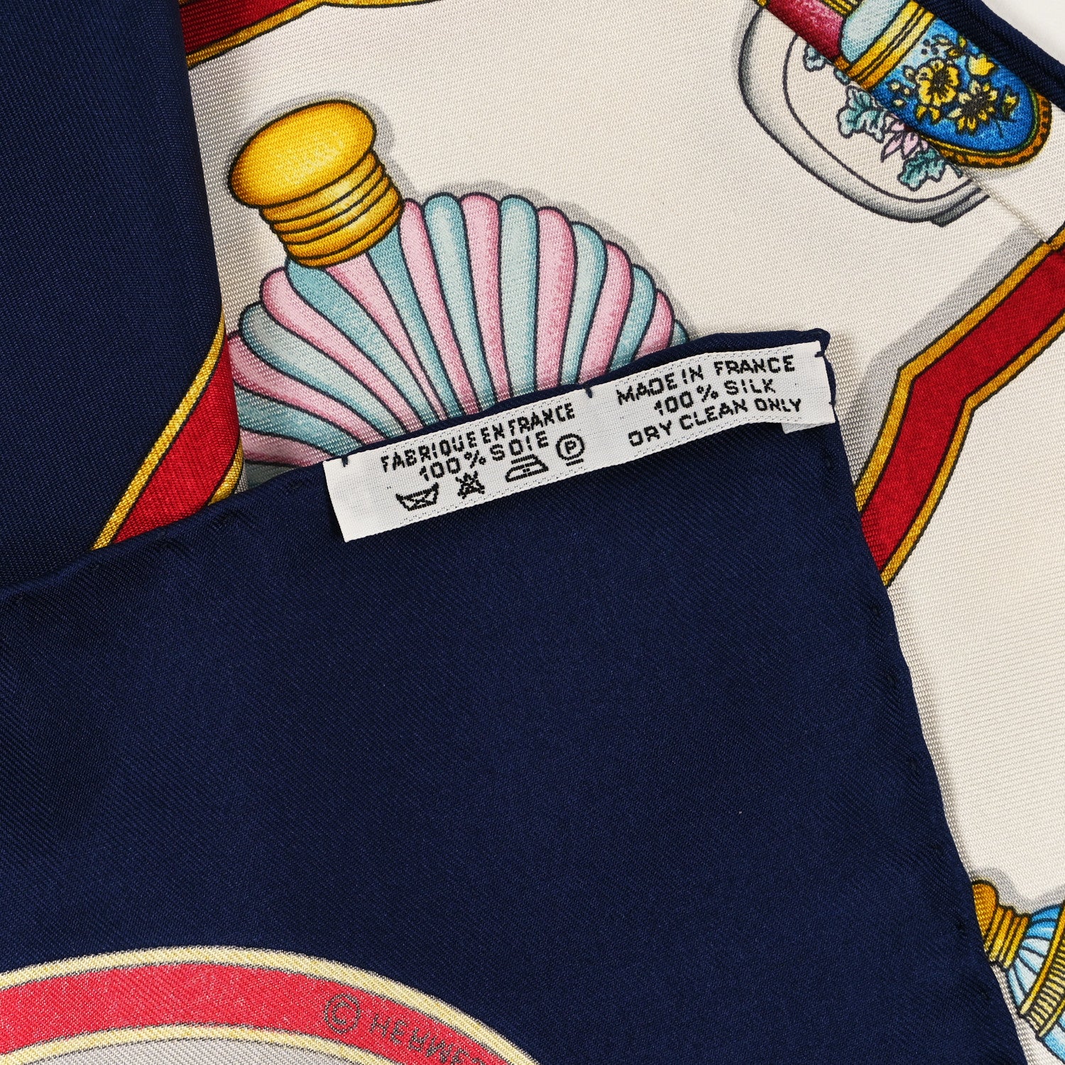 Hermes Silk Qu Importe Le Flacon Scarf 90 4 of 4