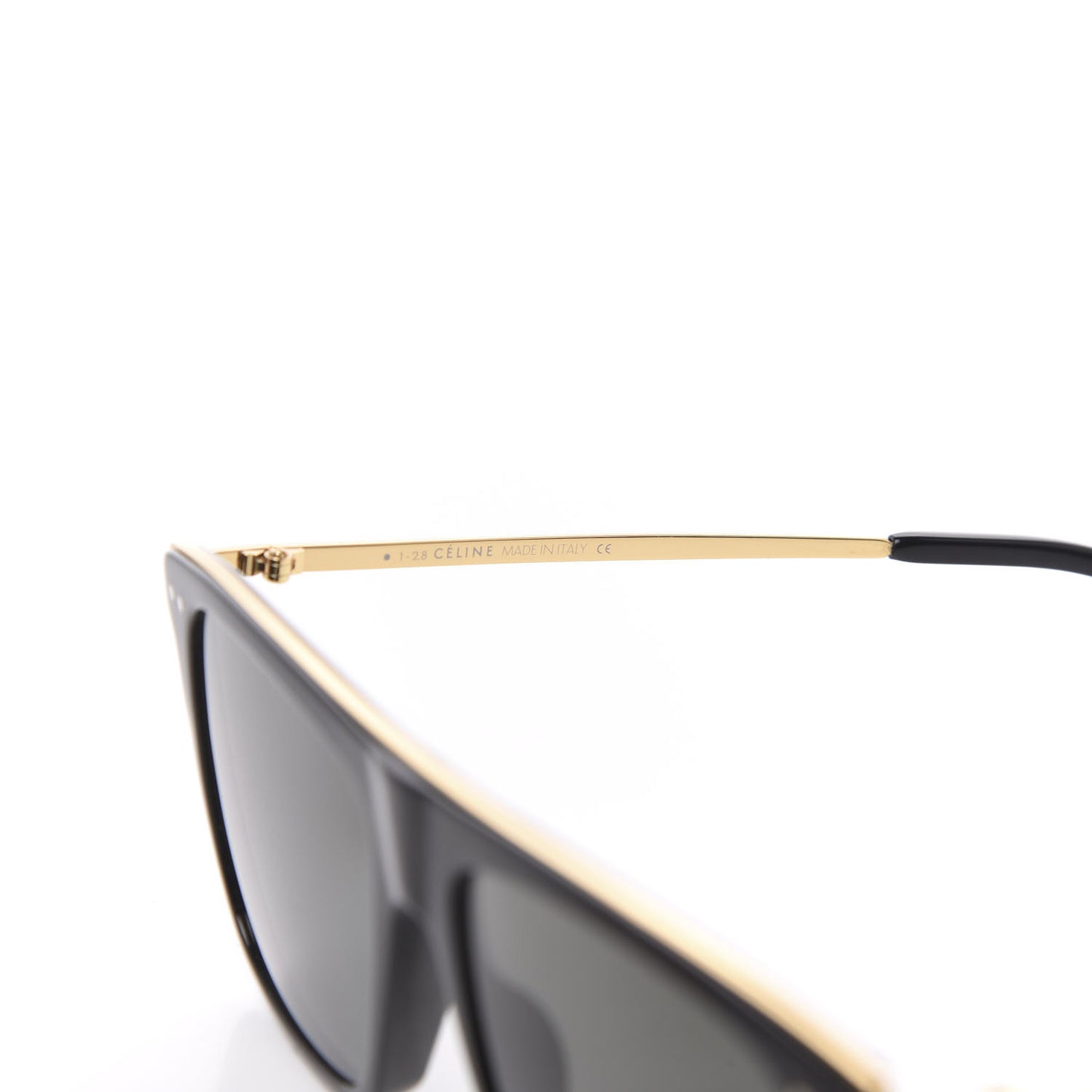 Flat Top Sunglasses CL40015I Black Gold