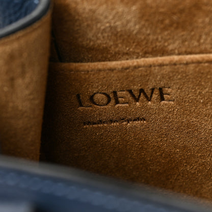Loewe Calfskin Mini Gate Tote Navy 6 of 8