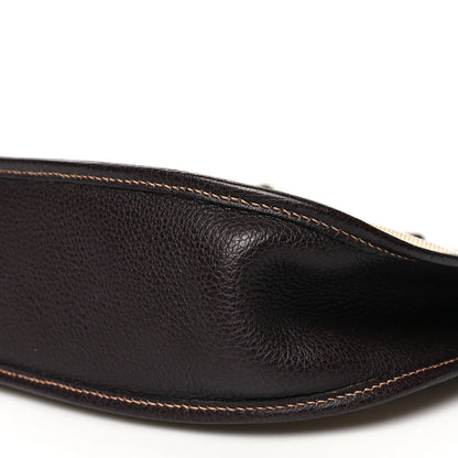 Hermes Toile Natural Barenia Evelyne GM Ebene 9 of 11