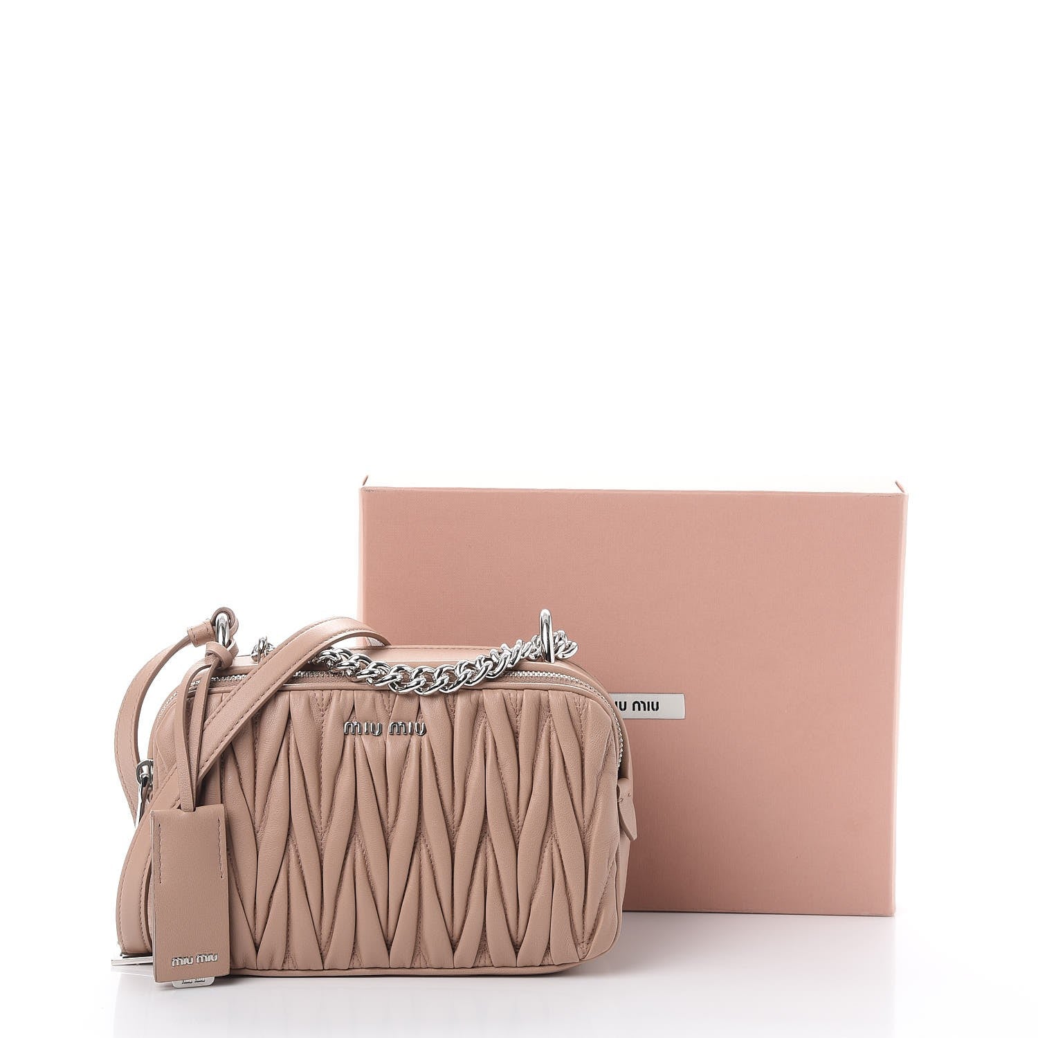 Miu Miu Nappa Matelasse Camera Bag Cammeo 10 of 10