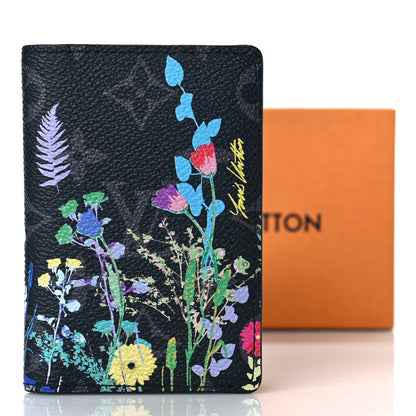 Louis Vuitton Monogram Eclipse Flower Print Pocket Organizer NM 9 of 9
