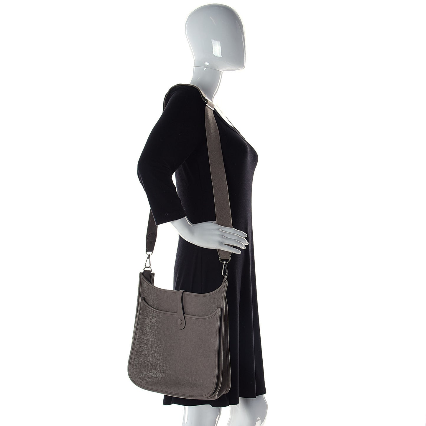 Taurillon Clemence Evelyne III PM Gris Asphalte