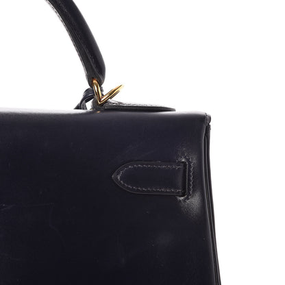 Hermes Box Kelly Retourne 32 Indigo 29 of 33