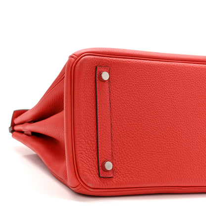Hermes Togo Birkin 30 Rouge Duchesse 9 of 14