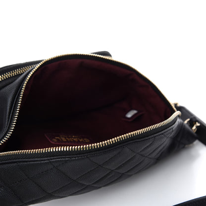 Chanel Caviar Quilted Business Affinity Waist Belt Bag Black 5 of 10