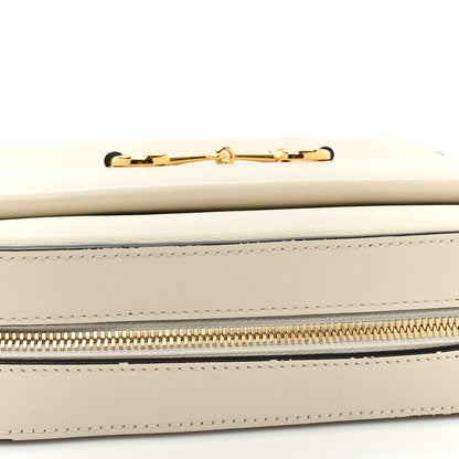 Gucci Azalea Calfskin Small Horsebit 1955 Shoulder Bag Mystic White 10 of 11