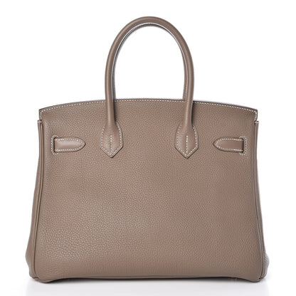 Hermes Togo Birkin 30 Etoupe 4 of 38