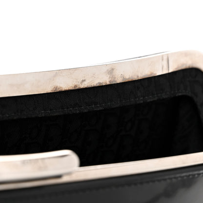 Christian Dior Glazed Calfskin Bondage Clutch Black 11 of 11