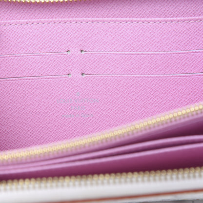 Louis Vuitton Monogram Multicolor Zippy Wallet White Litchi 5 of 5
