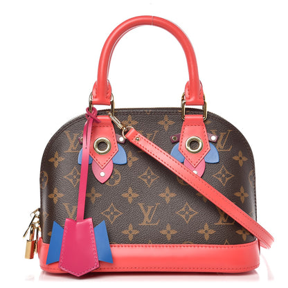 Louis Vuitton Monogram Totem Alma BB Flamingo 1 of 7