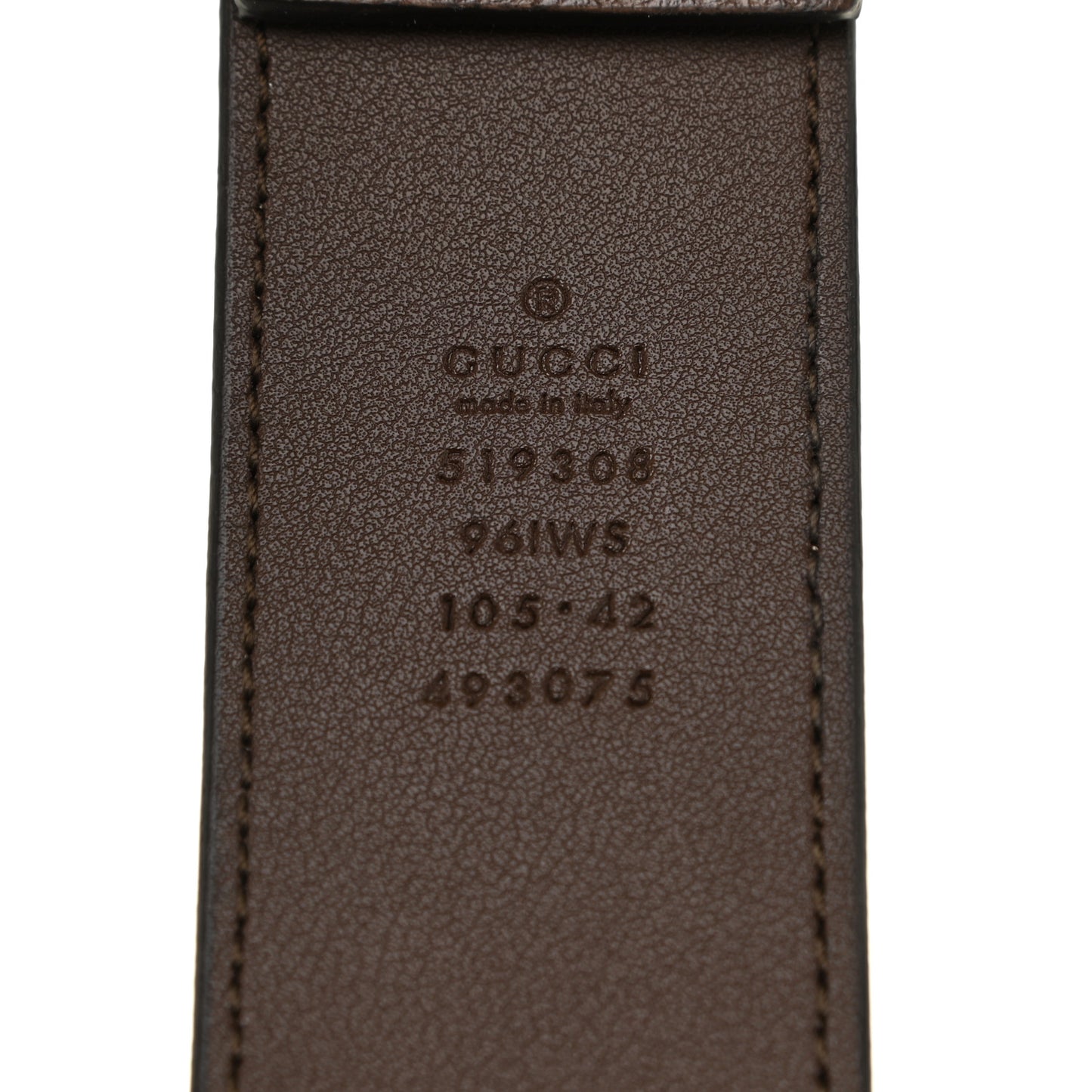 GG Supreme Monogram Ophidia Belted iPhone Case 105 42 Dark Brown