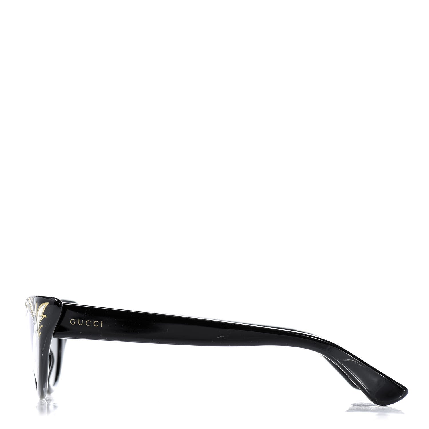 Gucci Acetate Cat Eye GG0089S Sunglasses Black 3 of 9