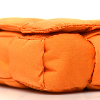 Bottega Veneta Nylon Intrecciato Mini Padded Tech Candy Cassette Bag Orange 11 of 11