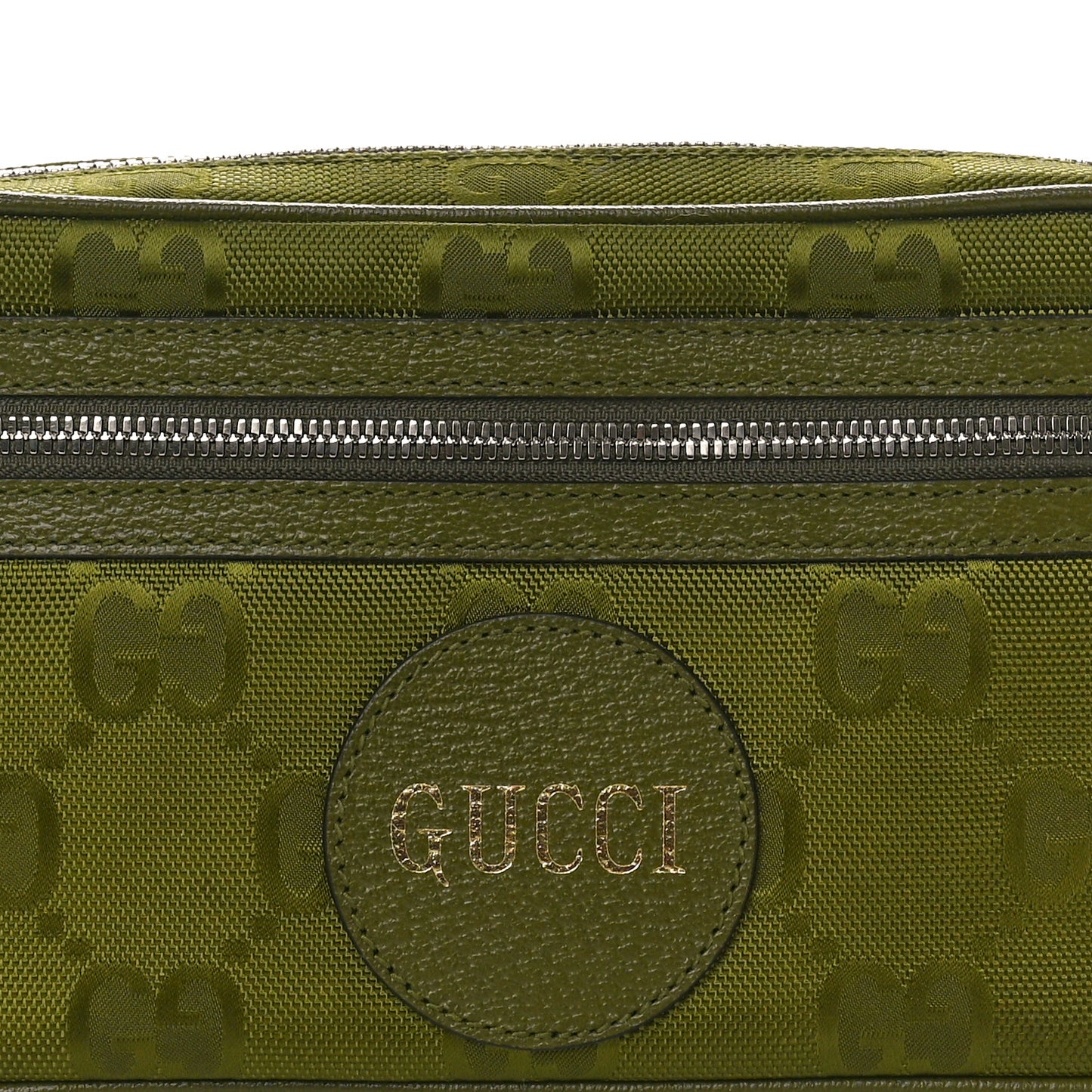 Econyl Nylon Monogram Off The Grid Belt Bag Juniper Green