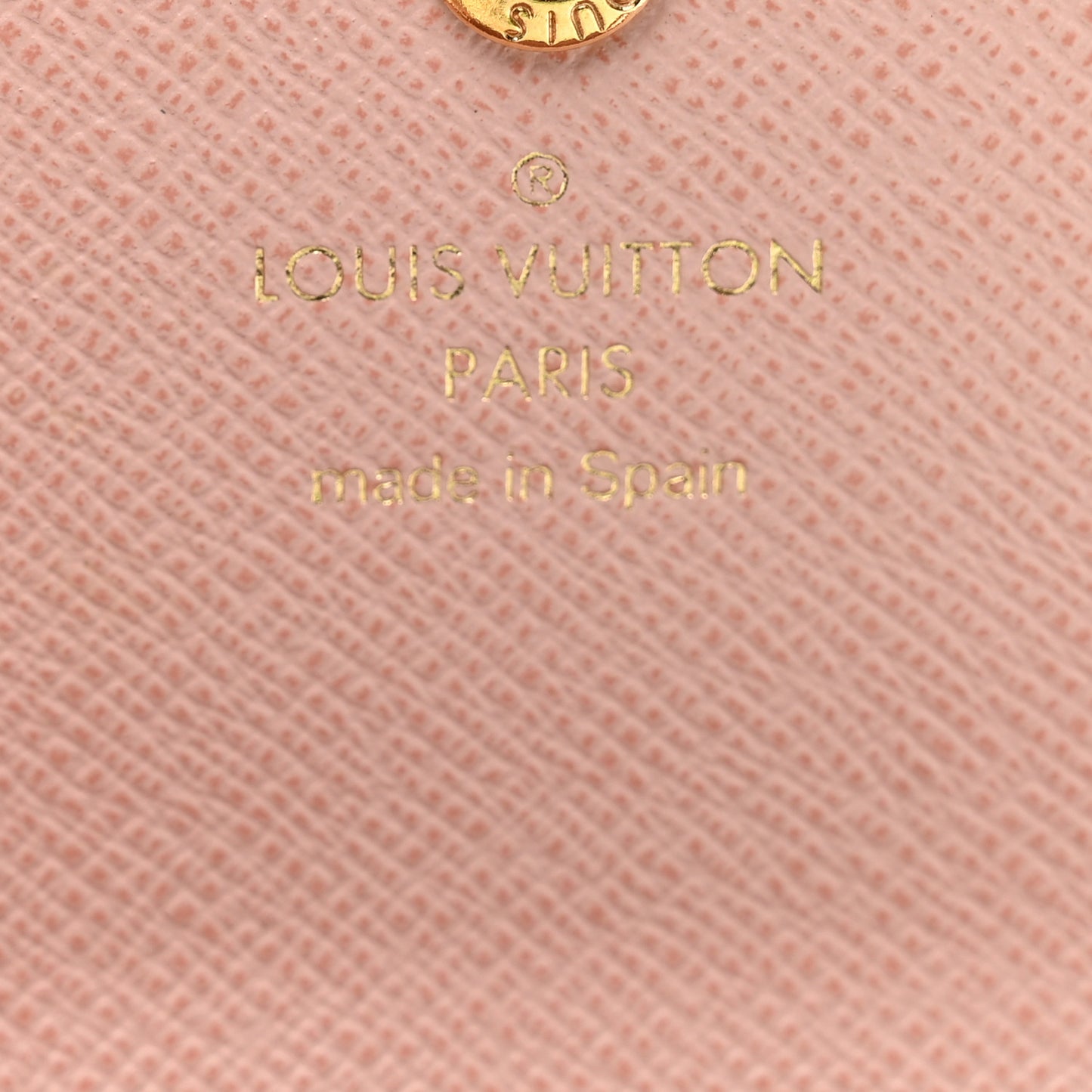 Monogram Rosalie Coin Purse Rose Ballerine