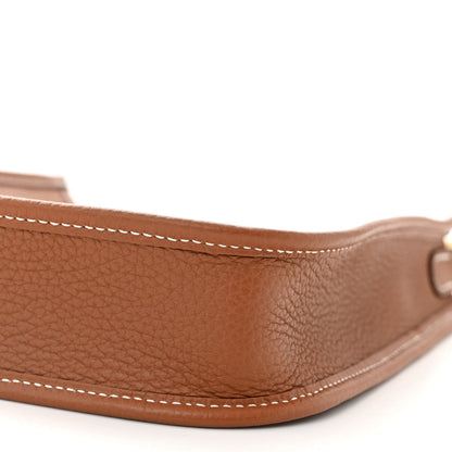 Hermes Taurillon Clemence Evelyne TPM Gold 10 of 11