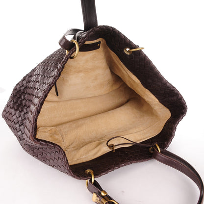 Bottega Veneta Nappa Intrecciato Large Capri Tote Ebano 5 of 8