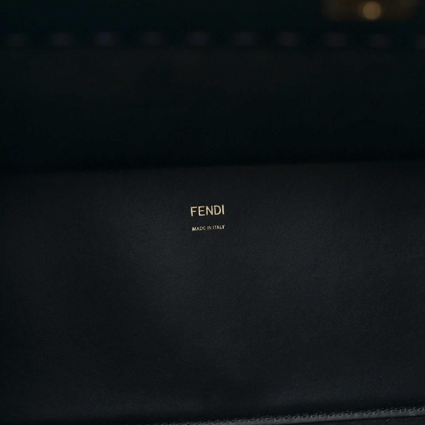 Vitello King Plexiglass Medium Fendi Sunshine Shopper Tote Black