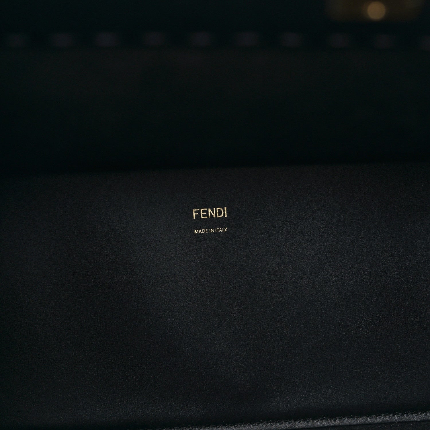 Fendi Vitello King Plexiglass Medium Fendi Sunshine Shopper Tote Black 6 of 8