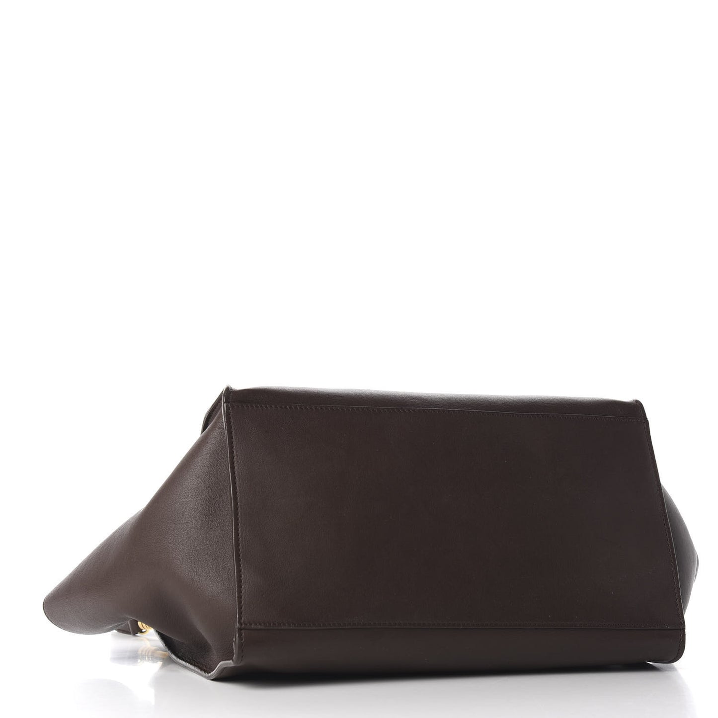 Shearling Calfskin Medium Trapeze Grey