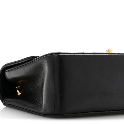 Chanel Lambskin Quilted Small Single Flap Black 10 of 16