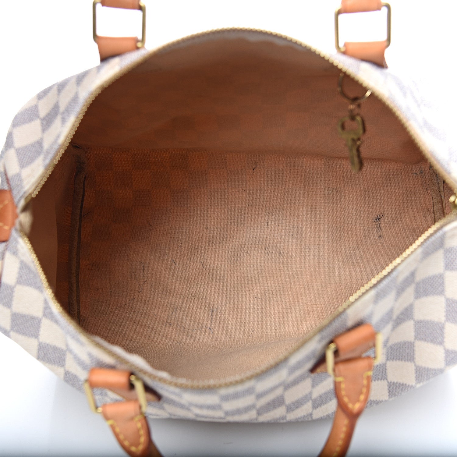 Louis Vuitton Damier Azur Speedy 30 4 of 17