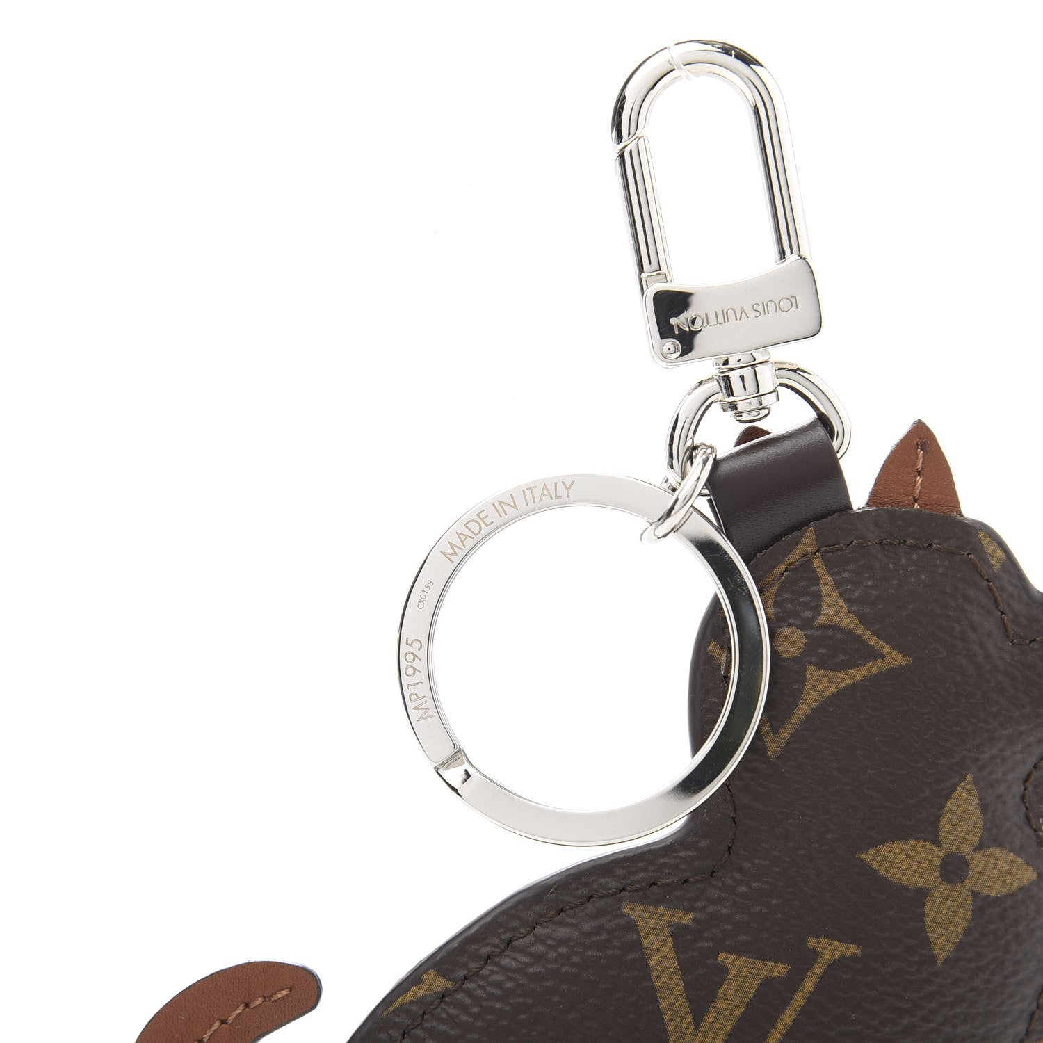 Louis Vuitton Monogram Dog Bag Charm Key Holder 4 of 4