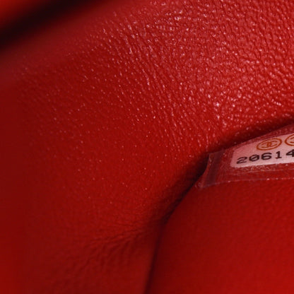Chanel Lambskin Quilted Jumbo Double Flap Red 7 of 8