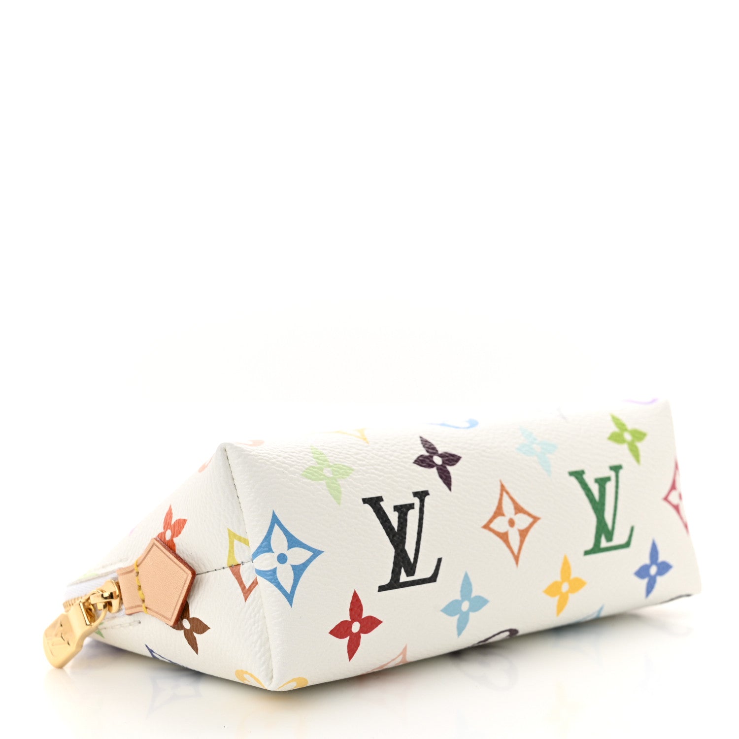 Louis Vuitton LV x TM Monogram Multicolor Cosmetic Pouch PM White 4 of 10