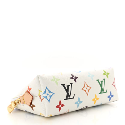 Louis Vuitton LV x TM Monogram Multicolor Cosmetic Pouch PM White 4 of 10