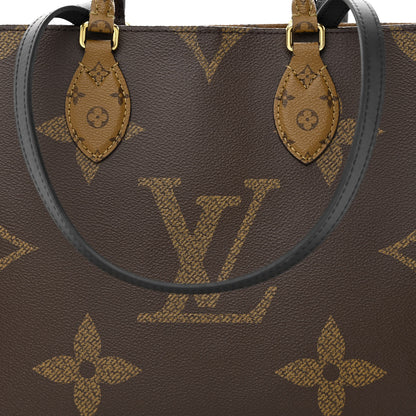 Louis Vuitton Reverse Monogram Giant Onthego MM 7 of 10