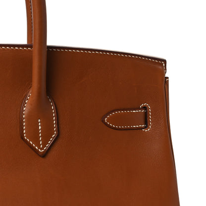 Hermes Natural Barenia Birkin 35 Fauve 15 of 18