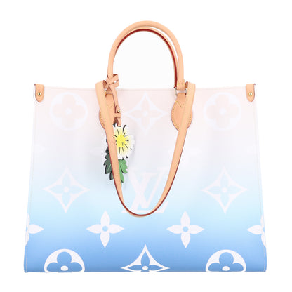 Louis Vuitton Monogram Giant By The Pool Onthego GM Blue 1 of 9