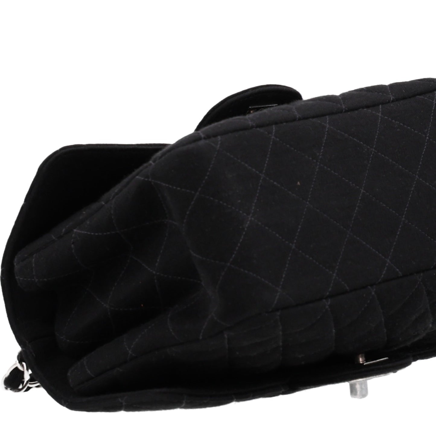 Jersey Double Sided Jumbo Flap Black