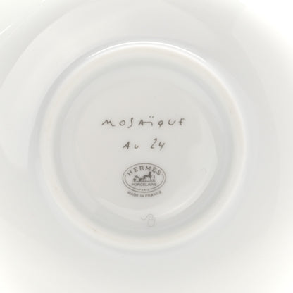 Hermes Porcelain Mosaique au 24 Soy Dish 4 of 6
