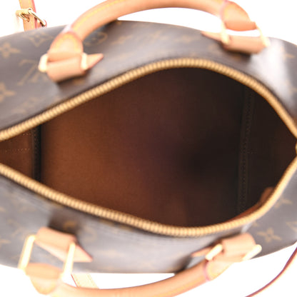 Louis Vuitton Monogram Speedy Bandouliere 25 5 of 12