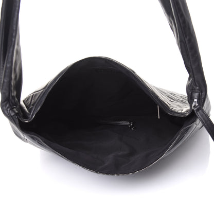 Chanel Lambskin Quilted Large Girl Bag Black 6 of 18