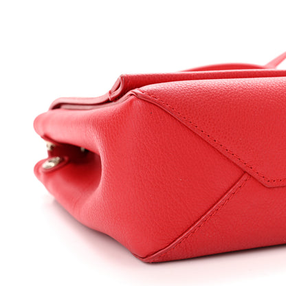 Louis Vuitton Calfskin Lockme II Chain Bag BB Rubis 7 of 8